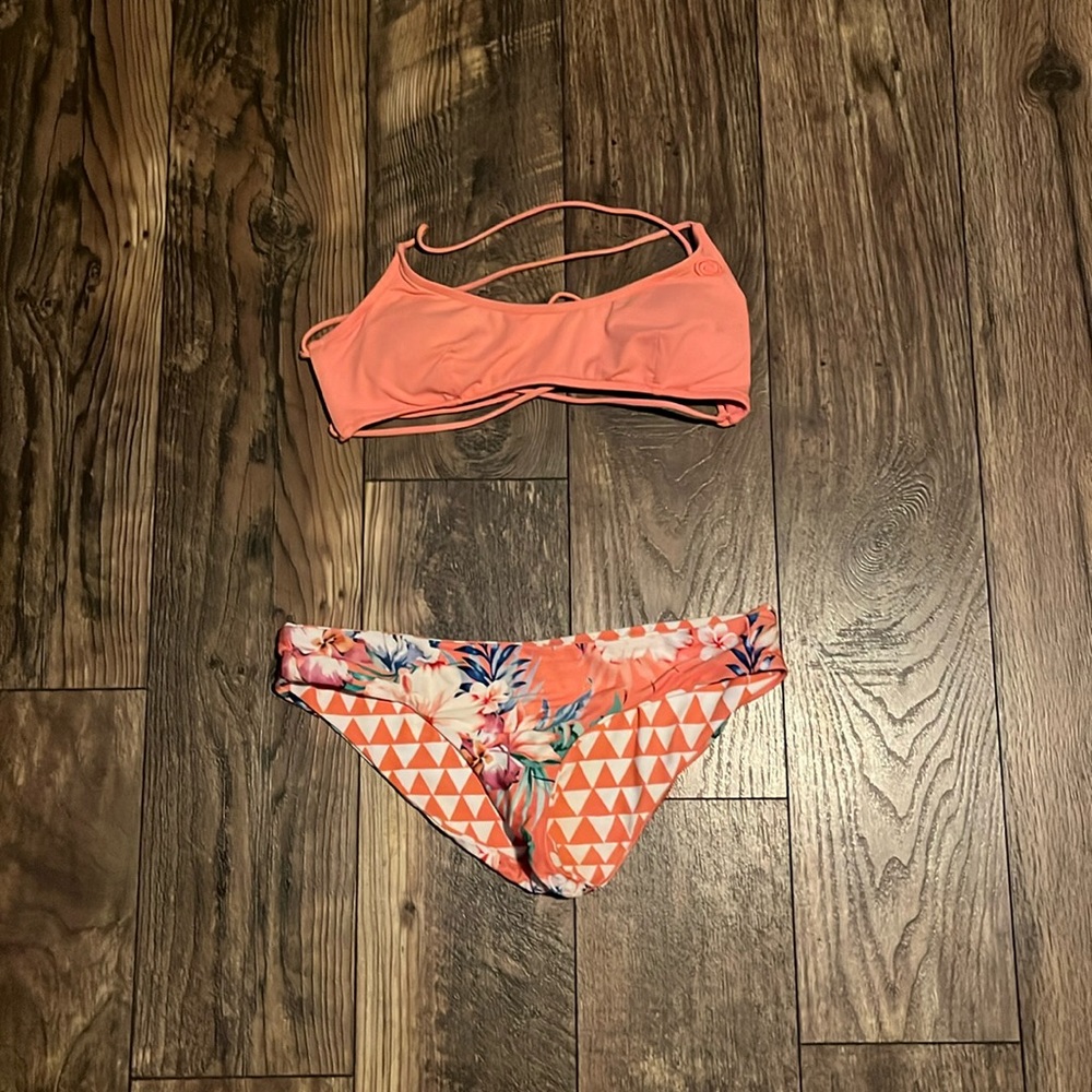 Reversible rip curl bikini